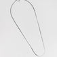 Thin Herringbone Chain - Sterling Silver