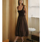 The Bella Dress - Brown