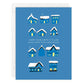 Hanukkah Homes Card