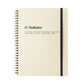 Large Spiral Notebook - Cream