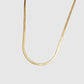 Thin Herringbone Chain - Gold