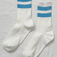 Her Varsity Socks - Blue Stripe