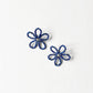 Bloom Medium Earrings - Lapis