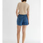 The Naomi Shorts - Washed Denim