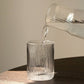 Ribbed Carafe - Clear