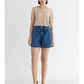 The Naomi Shorts - Washed Denim