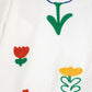 Garden Embroidery Tie Blouse