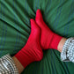 Her Socks - Classic Red