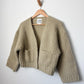 Alpaca Sweater Jacket - Butter