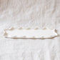 Long Wavy Dish - Satin White