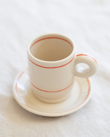 Mini Donut Espresso Mug & Saucer Set