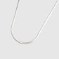 Thin Herringbone Chain - Sterling Silver