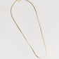 Thin Herringbone Chain - Gold