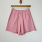 Flared Basketball Shorts - Pink