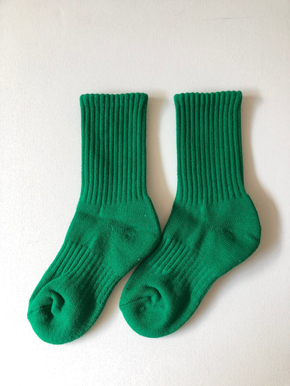 Kids Cotton Terry Athletic Socks