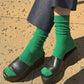 Trouser Socks: Deep Green