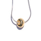 Bead of Light Necklace - Brass/Sterling Silver