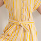 Towel Striped Jumpsuit