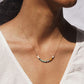 Prisma Necklace - Seafoam/Mustard